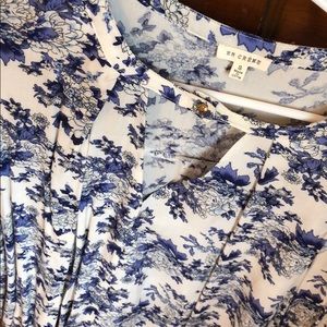 Long sleeve floral dress